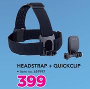 Headstrap + Quickclip