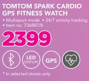 Tomtom Spark Cardio GPS Fitness Watch