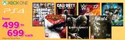 Xbox One Or PS4 Games-Each