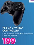 Gioteck PS3 VX 3 Wired Controller
