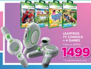 Leapfrog TV Console+ 4 Games