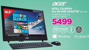 Acer Intel Celeron All-In-One Desktop AZI-602