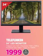 Telefunken 24" LED Monitor