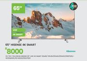 Hisense 65" UHD 4K Smart Television 65A6K/65U6H/65A6G/65B7100U-W/65A6100/65N3000/65A7100F 23-722