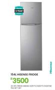 Hisense 154L Nett Met Fridge H225TTS/H220TTS/H220TME 20-415