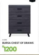 Bursa Chest Of Draws 4-043