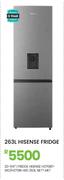 Hisense 263L Nett Met Fridge H370BIT-WD/H370BI-WD 20-547