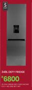 Defy 348L Nett Met C455 Eco + WD Fridge DAC645 20-534