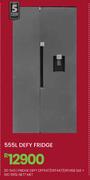 Defy 555L Nett Met SxS + WD Fridge DFF547/DFF447/DFF458 20-543