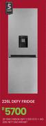 Defy 226L Nett Met C300 Eco + WD Fridge DAC449 20-569