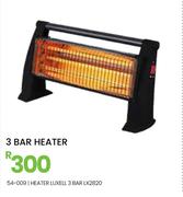 Luxell 3 Bar Heater LX2820 54-009