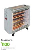 Luxell 6 Bar Heater LX-2000J 54-003