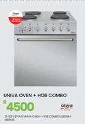 Univa Oven + Hob Stove Combo U336SM Mirror 21-531