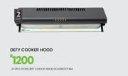 Defy 60cm Cooker Hood BLK Stove DCH290/271 21-051
