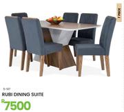 Rubi 7 Piece Dining Suite 5-197