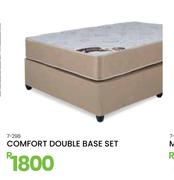 Comfort Double Base Set 7-298