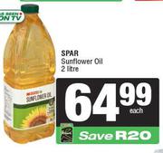 Spar Sunflower Oil-2L