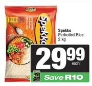 Spekko Parboiled Rice-2Kg