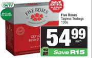 Five Roses Tagless Teabags-100s