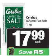 Cerebos Iodated Sea Salt-1Kg