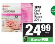 Spar Cold Meats Range-200g