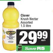 Clover Krush Nectar Assorted-1.5L
