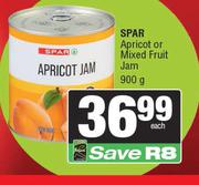 Spar Apricot Or Mixed Fruit Jam-900g Each