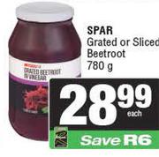 Spar Grated Or Sliced Beetroot-780g Each