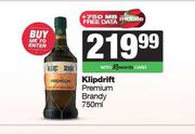 Klipdrift Premium Brandy-750ml