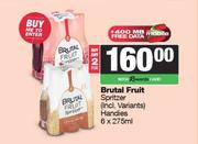 Brutal Fruit Spritzer Handies-For 2 x 6 x 275ml