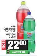 Jive Carbonated Soft Drink Assorted-For 2 x 2L