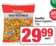 SaveMor Mixed Vegetables-1Kg