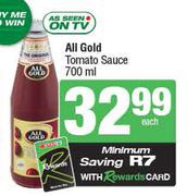 All Gold Tomato Sauce-700ml 