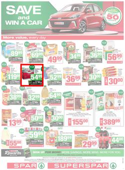 SPAR & SUPERSPAR Western Cape : More Value, Every Day (20 May - 08 June 2025), page 1