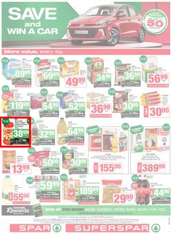 SPAR & SUPERSPAR Western Cape : More Value, Every Day (20 May - 08 June 2025), page 1