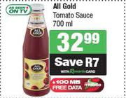      All Gold Tomato Sauce-700ml