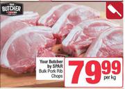 Your Butcher By Spar Bulk Pork Rib Chops-Per Kg