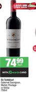 Du Toitskloof Cabernet Sauvignon, Merlot, Pinotage Or Shiraz-750ml Each