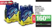 Flying Fish Pressed Lemon (Excluding Dry Apple) Flavoured Beer Handies-For 2 x 6x330ml
