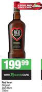 Red Heart Original Dark Rum-750ml