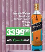 Johnnie Walker Blue Label Blended Scotch Whisky-750ml