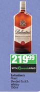 Ballantine's Finest Blended Scotch Whisky-750ml