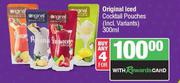 Original Iced Cocktail Pouches (Incl. Variants)-For Any 4 x 300ml