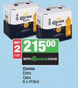 Corona Extra Cans-For 2 x 6 x 410ml