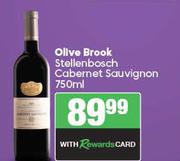 Olive Brook Stellenbosch Cabernet Sauvignon-750ml
