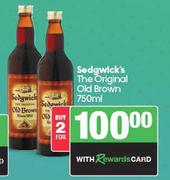 Sedgwick's The Original Old Brown-For 2 x 750ml