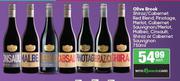 Olive Brook Shiraz/Cabernet Red Blend, Pinotage, Cabernet Sauvignon/Merlot, Malbec,Cinsault-750ml EA