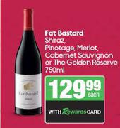 Fat Bastard Shiraz, Pinotage, Merlot, Cabernet Sauvignon Or The Golden Reserve-750ml Each