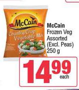 McCain Frozen Veg Assorted (Excl. Peas)-250g Each