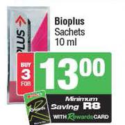 Bioplus Sachets-For 3 x 10ml